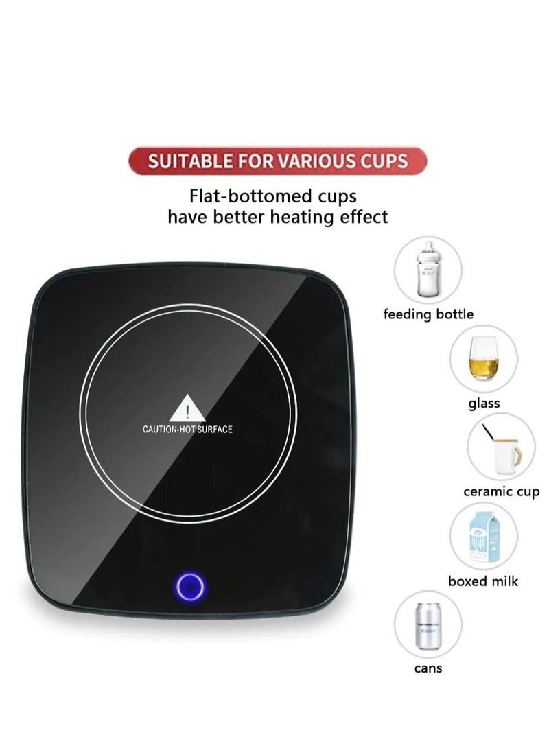 SYOSI Coffee Mug Warmer, Electric Coffee Warmer for Desk with Auto Shut Off, 3 Temperature Setting Smart Cup Warmer for Heating Coffee, Beverage, Milk, Tea and Hot Chocolate (No Cup) - Image 4