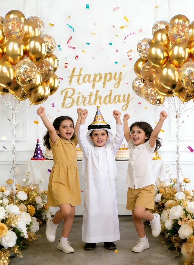 90PCS Ramadan Mubarak Party Balloons Set,12 Inch Balloons Ideal for Eid Al-Fitr, Baby Shower,  Wedding  and More Party Decorations - Image 2