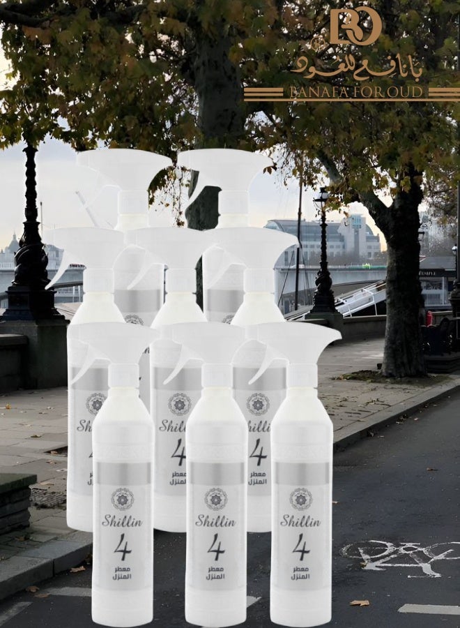 Banafa 8 Pieces Shilin 4 Air Freshener 500ML - Image 1