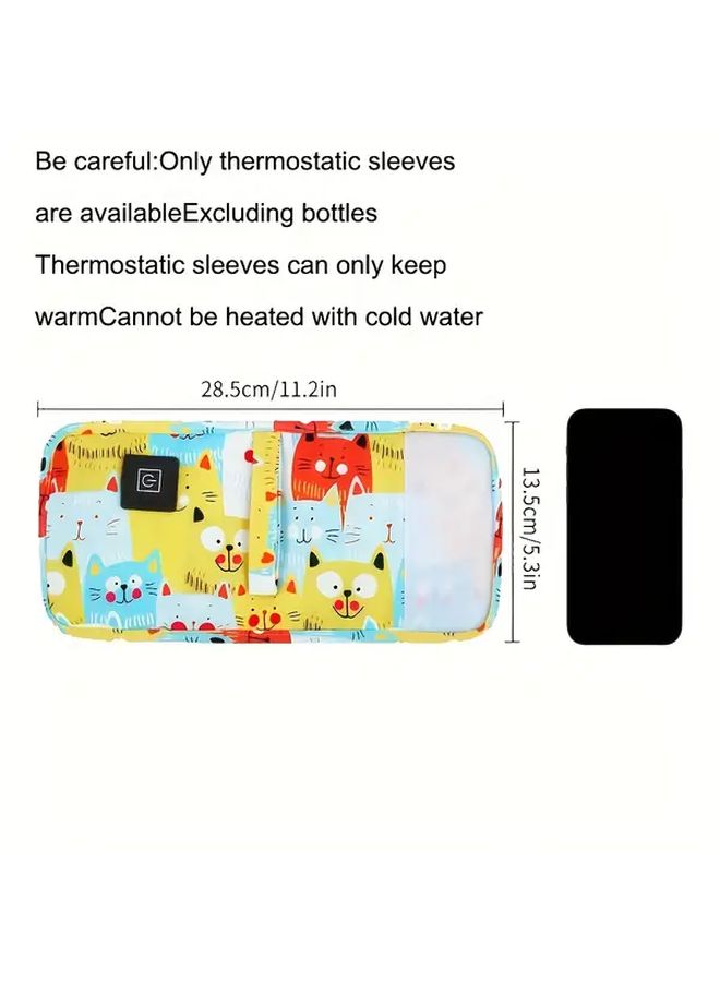 Pink USB Powered Milk Warmer With Type C Charging for Breast Milk and Formula - Image 2