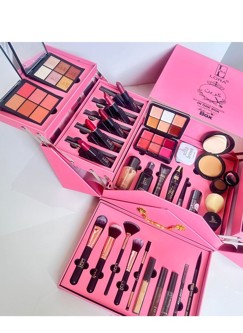 LORA Lora All Cosmetics Products In One Box Makeup BOX  - Image 4