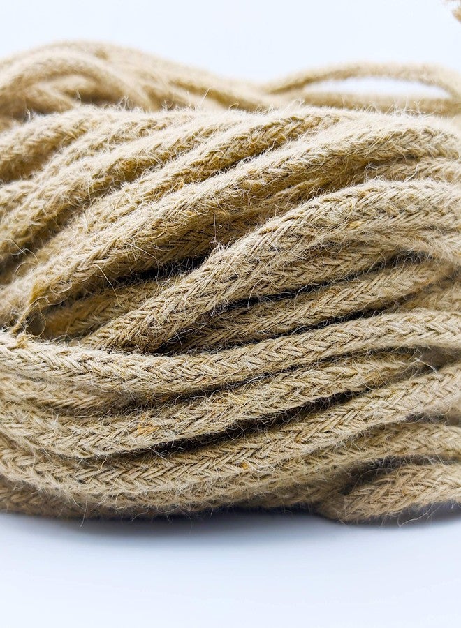 KnottyCord Natural Strong Jute Twine Rope (25mtr, 8mm) - Linen Rustic String Cord for DIY, Gardening, Decoration and Other Projects - Image 1