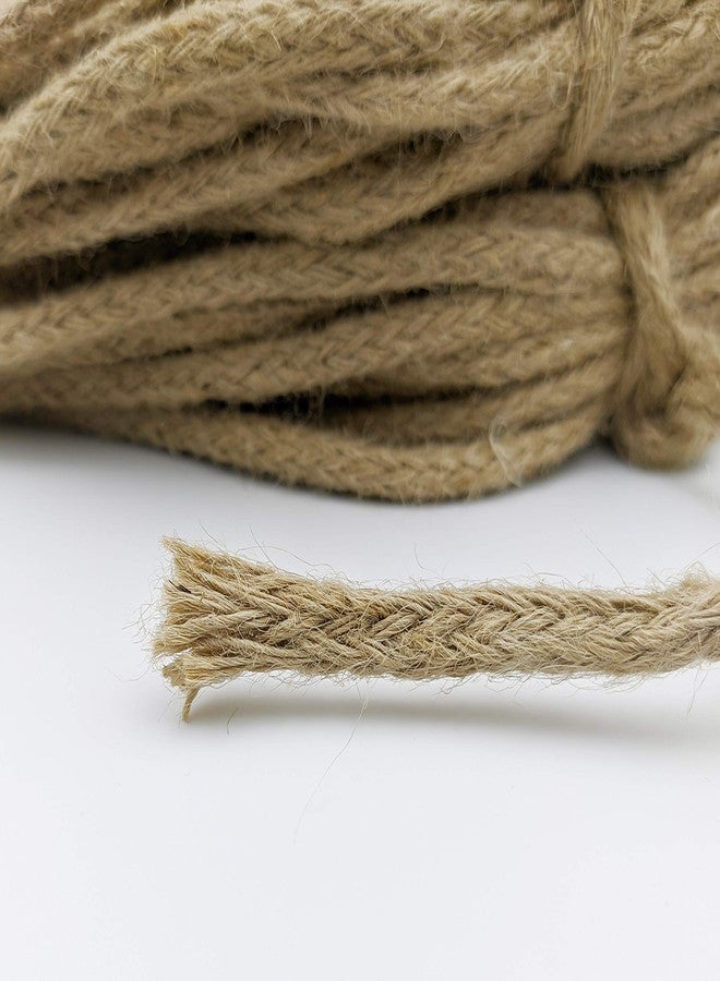 KnottyCord Natural Strong Jute Twine Rope (25mtr, 8mm) - Linen Rustic String Cord for DIY, Gardening, Decoration and Other Projects - Image 3