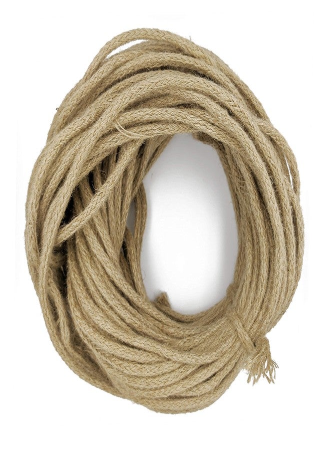 KnottyCord Natural Strong Jute Twine Rope (25mtr, 8mm) - Linen Rustic String Cord for DIY, Gardening, Decoration and Other Projects - Image 2