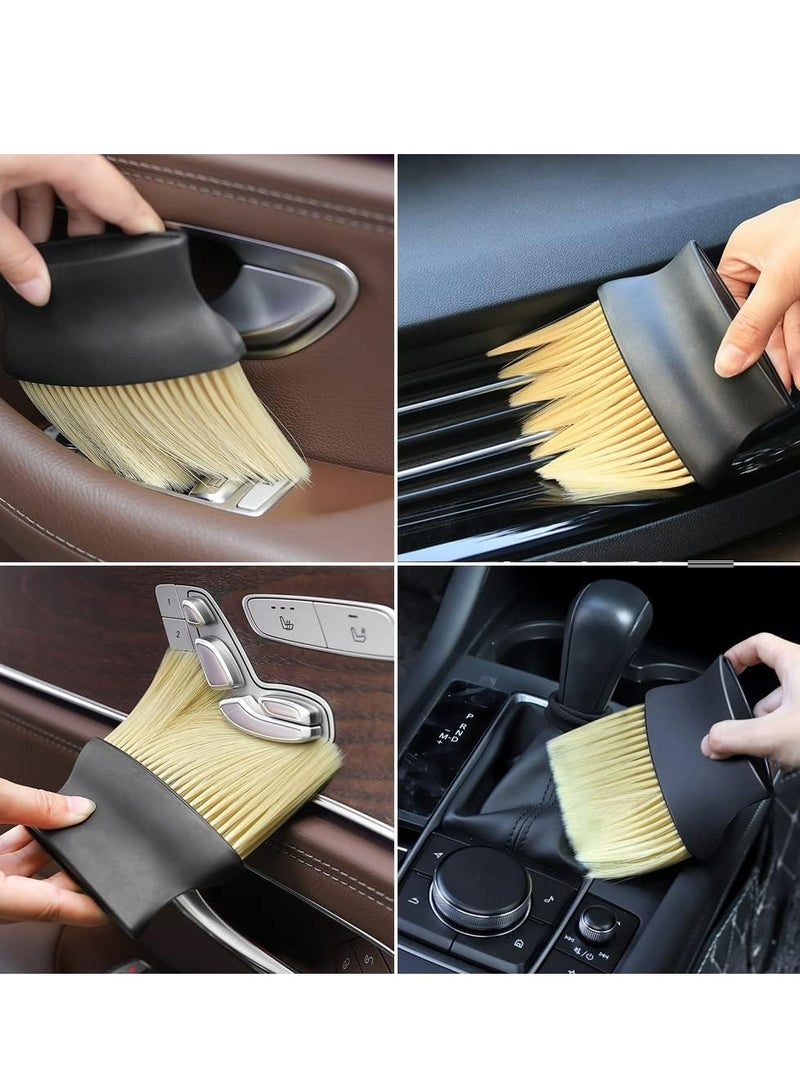 Loquat Auto Interior Dust Brush, Car Cleaning Brushes Duster Detailing Brush Dusting Tool for Car，Computer - Image 2