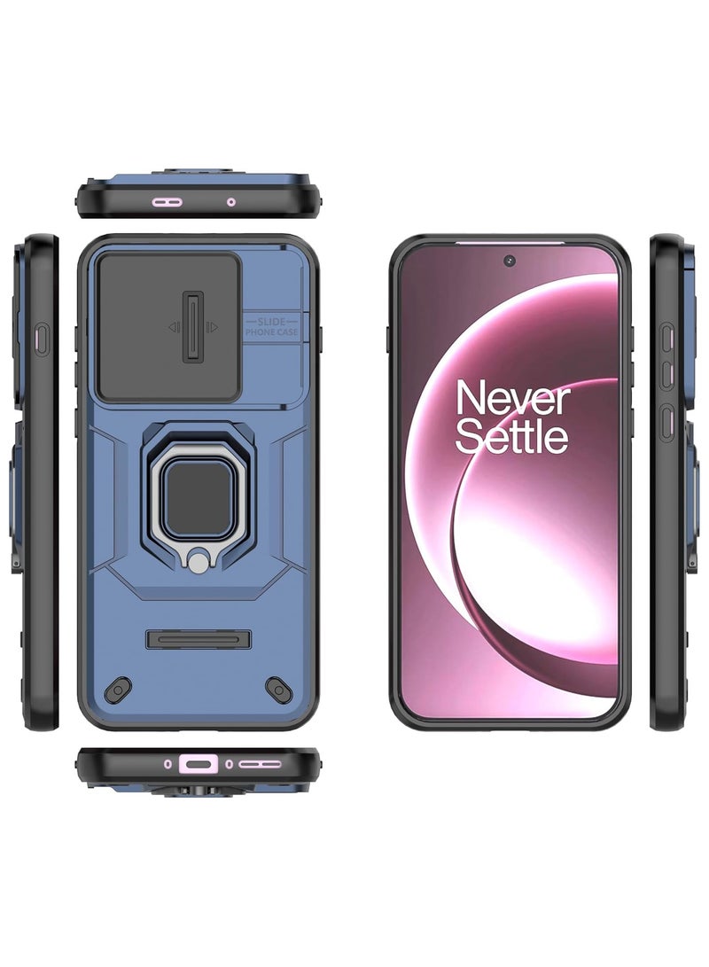 general Compatible with OnePlus 15 5G Camouflage Military Grade Heavy Duty Shockproof Protection Case with Magnetic Bracket and Lens Slide Window Phone Cover - Image 4