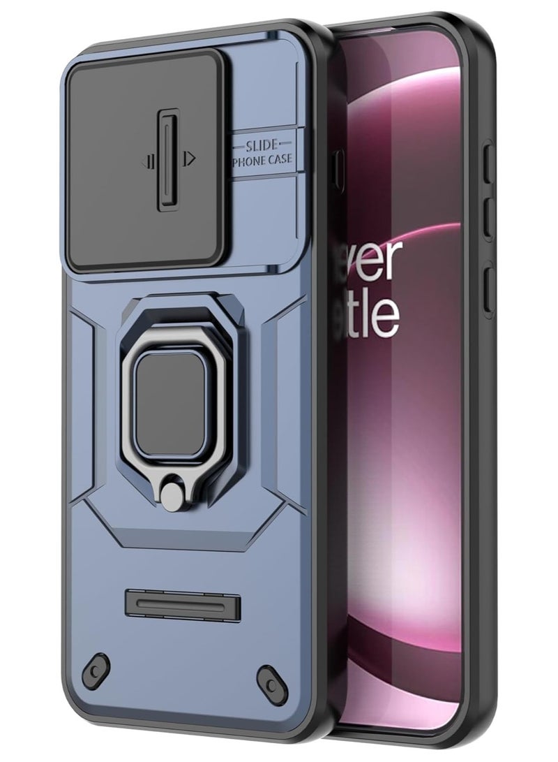 general Compatible with OnePlus 15 5G Camouflage Military Grade Heavy Duty Shockproof Protection Case with Magnetic Bracket and Lens Slide Window Phone Cover - Image 3