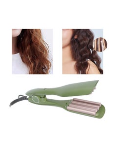 Y&D Titanium Ceramic Hair Crimper, PTC Heating Waver 80W Volumizing Crimper Styling Tool Crimping Iron Salon-Grade Crimped Hairstyles for Women Girls, heating (Green)  - Image 5
