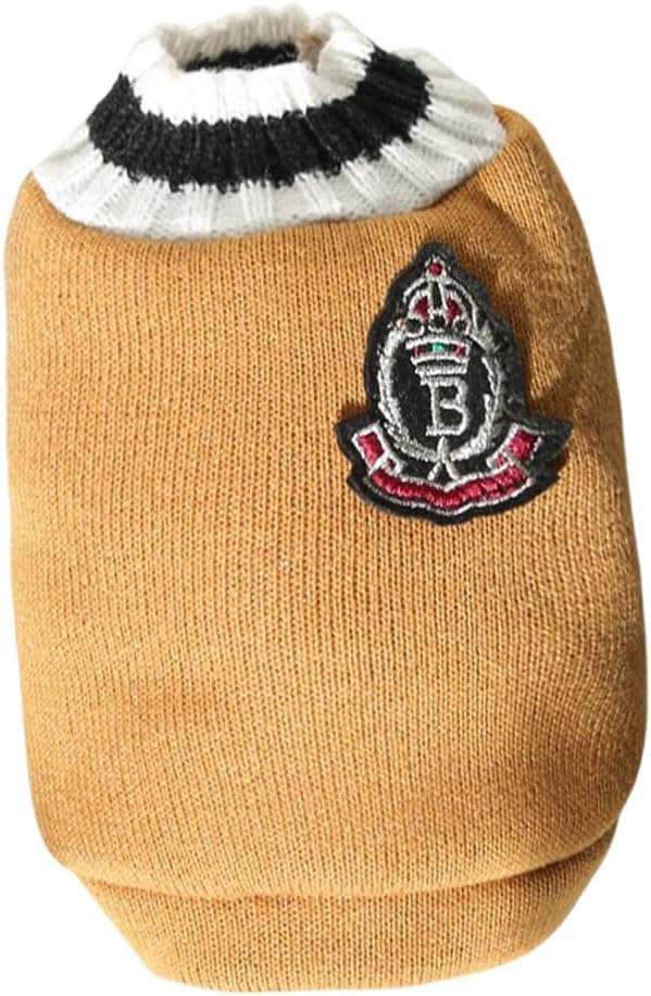 Lulala Pet Dog Sweater for Winter – Soft, Thick Knitwear Shirt Vest for Small Dogs, Classic Warm Puppy Sweater, Perfect for Cold Weather & Puppies, Comfortable & Cozy Dog Clothes - Image 3