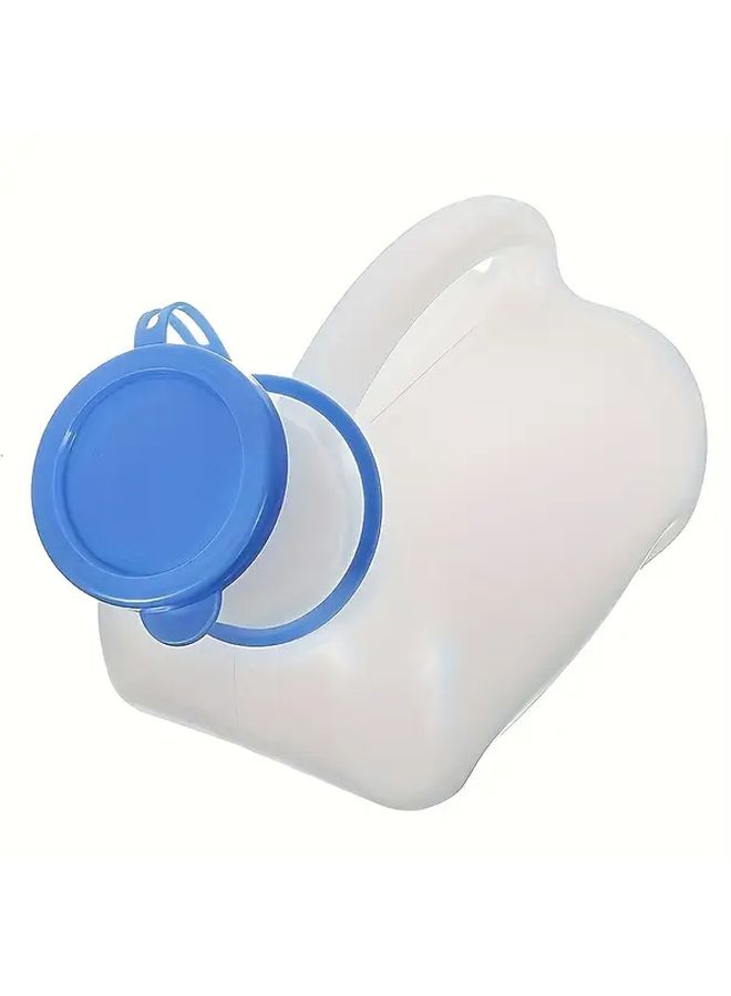 White Portable Travel Urinal For Men And Women Easy Grip Handle Durable Plastic - Image 5
