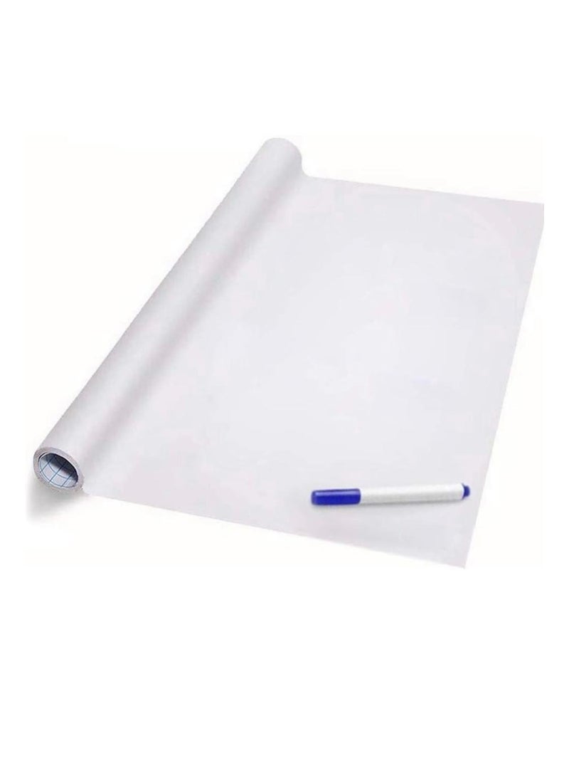 DECO - Self-adhesive whiteboard, 45 cm x 2 meters x 0.10 mm - Image 1