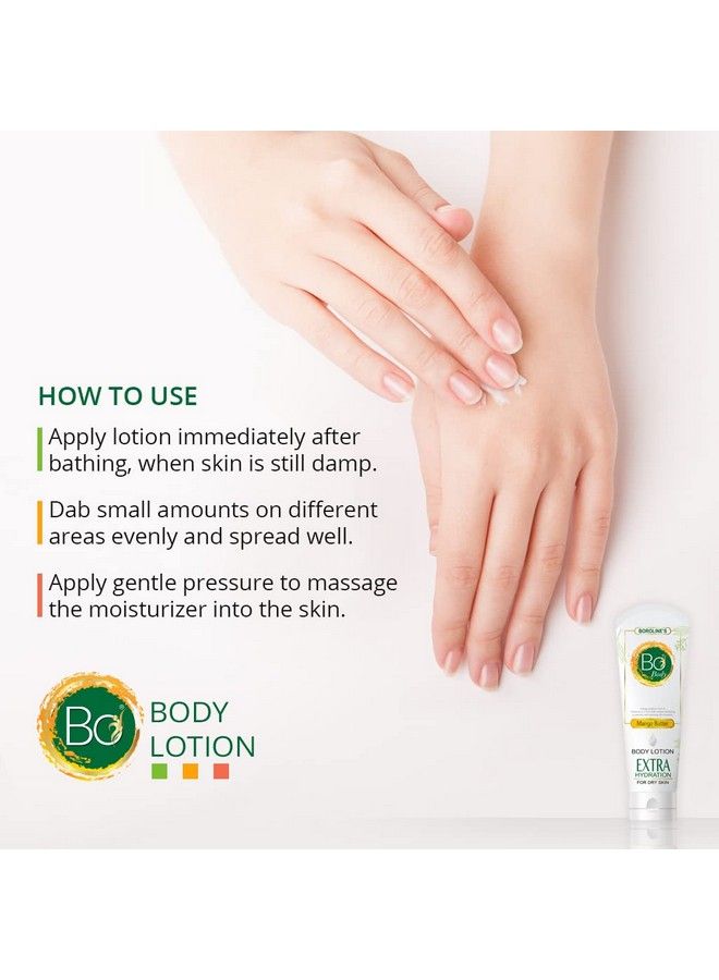 BOROLINE Bo Body Lotion 250 Ml + Ultrasmooth Night Cream 100 Gm + Free Bo Body 20Ml Trial Pack ; Extra Hydrating Long Lasting Moisturizer With Mango Butter (Pack Of 3)  - Image 5