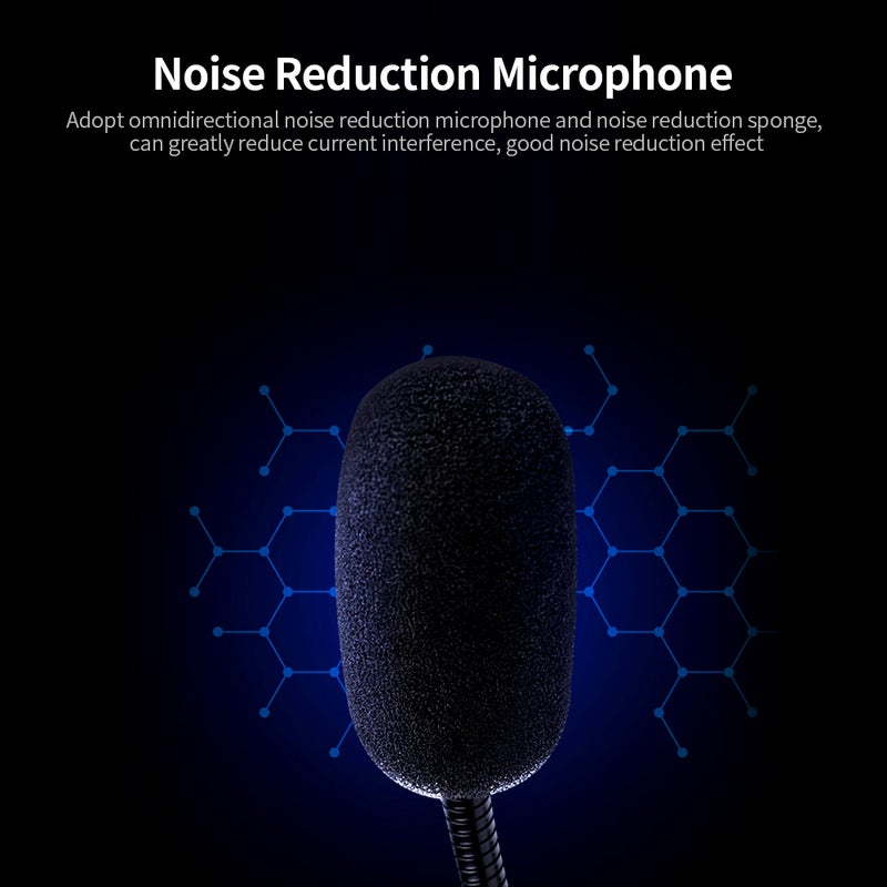 SENICC SM-008 3.5mm Desktop Microphone Multifunctional Noise Reduction Computer Microphone for Conference Lecture Voice Chat - Image 3