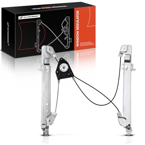 A-Premium Power Window Regulator Without Motor Compatible with Dodge Caliber 2007-2012 Hatchback Front Passenger Side - Image 1