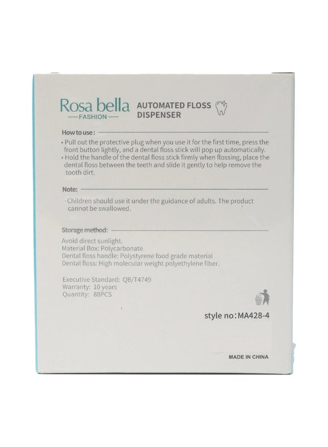 Rosa bella Dental Floss Automated Dispenser 88 Pcs - Image 2