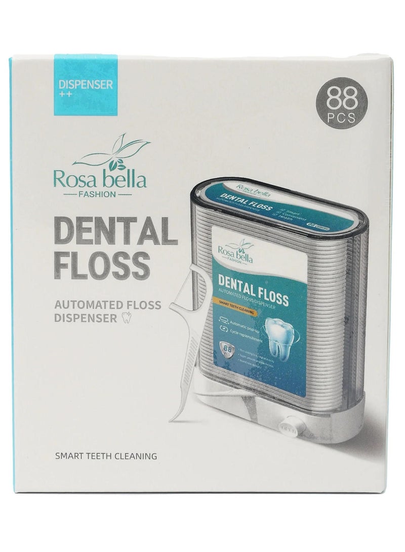 Rosa bella Dental Floss Automated Dispenser 88 Pcs - Image 1