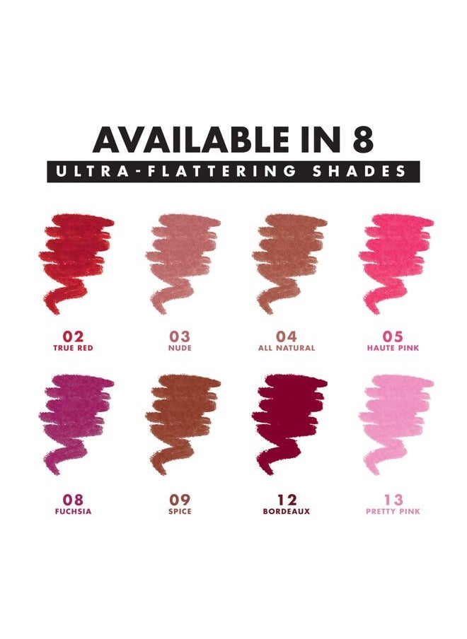 MILANI - Color Statement Lipliner - Spice (0.04 Ounce) Cruelty-Free Lip Pencil to Define, Shape & Fill Lips - Image 1