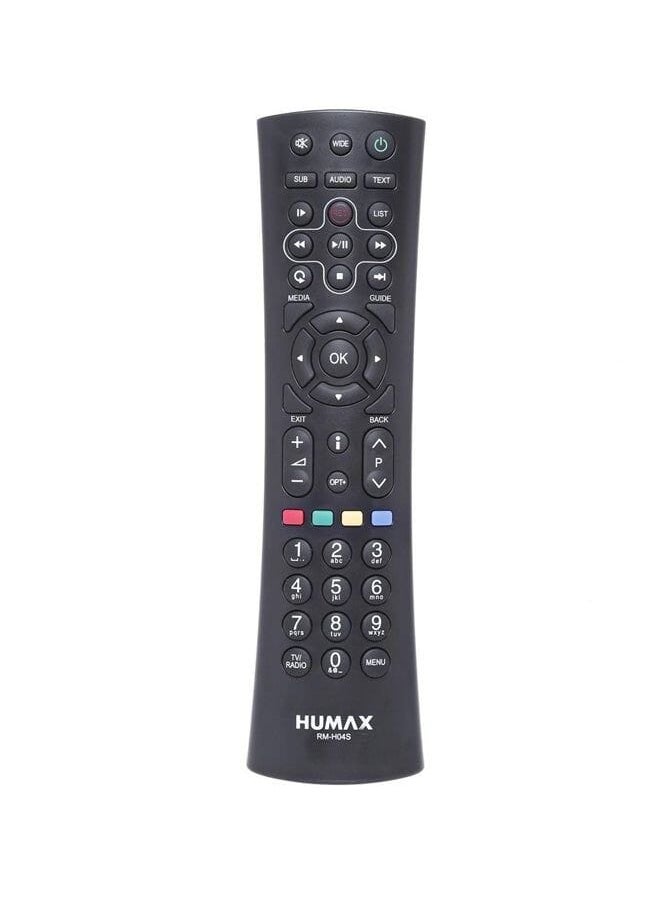Humax Satellite Receiver Remote Control For Humax Black  - Image 1