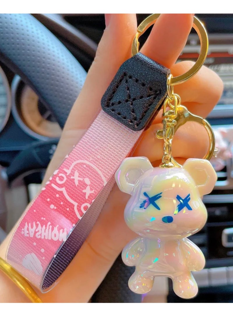 جاست فور يو سلسلة مفاتيح وميدالية بخطاف عصرية متعددة الاستخدام - Image 1