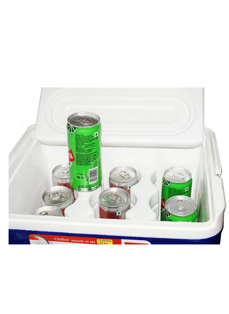 Ice Box Thermocol-6 Litre (3KG) Thermocol Cool Box-Thermo Keeper Container, Expanded Polystyrene Cooler, Fishing Ice Box