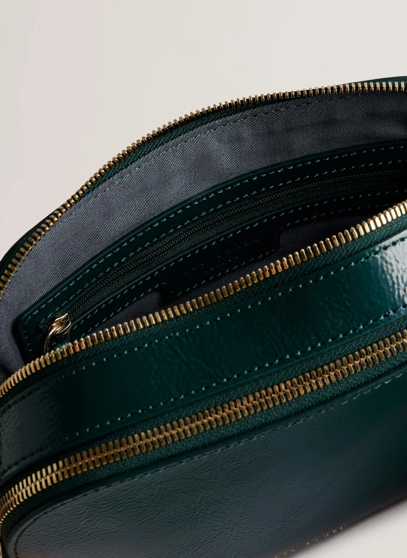 Ted Baker Darcew Branded Webbing Zip Over Crossbody
