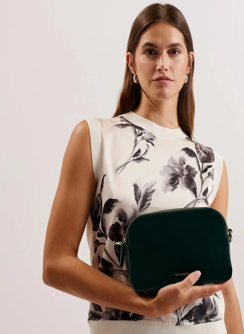 Ted Baker Darcew Branded Webbing Zip Over Crossbody