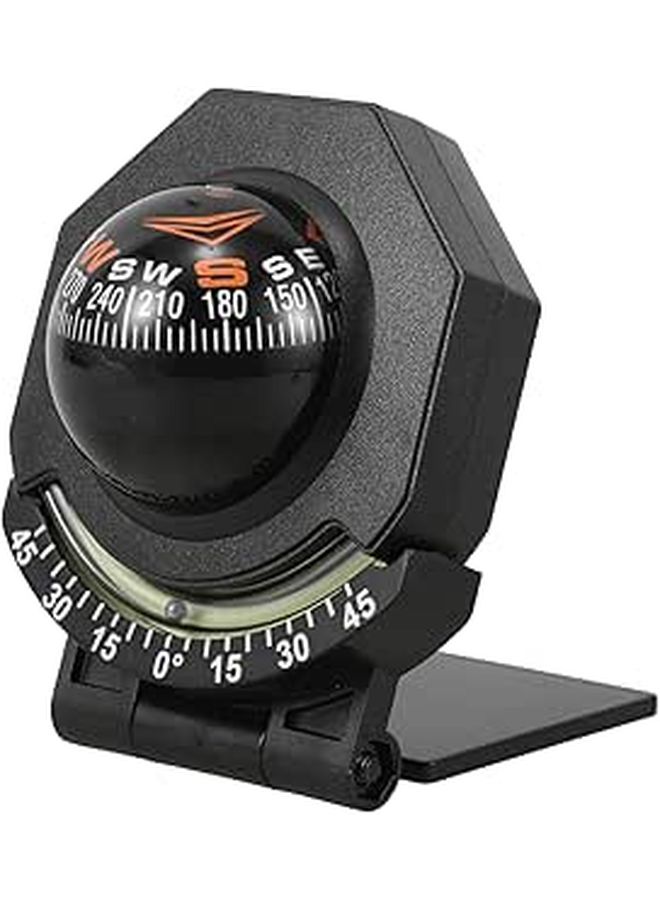 Luminous Folding Car Boat Compass Ball High Precision Dashboard Navigation for SUV Truck RV - Image 1