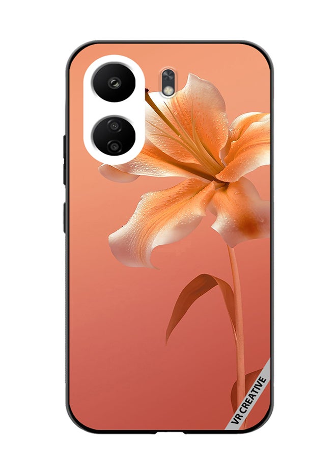 VR CREATIVE Protective Case Cover For Xiaomi Redmi 13C Flower Design Multicolour - Image 1