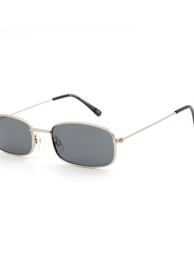 MADEYES نظارات شمسية للرجال بحماية من الأشعة فوق البنفسجية EE23M241-3 - فضي - Image 2