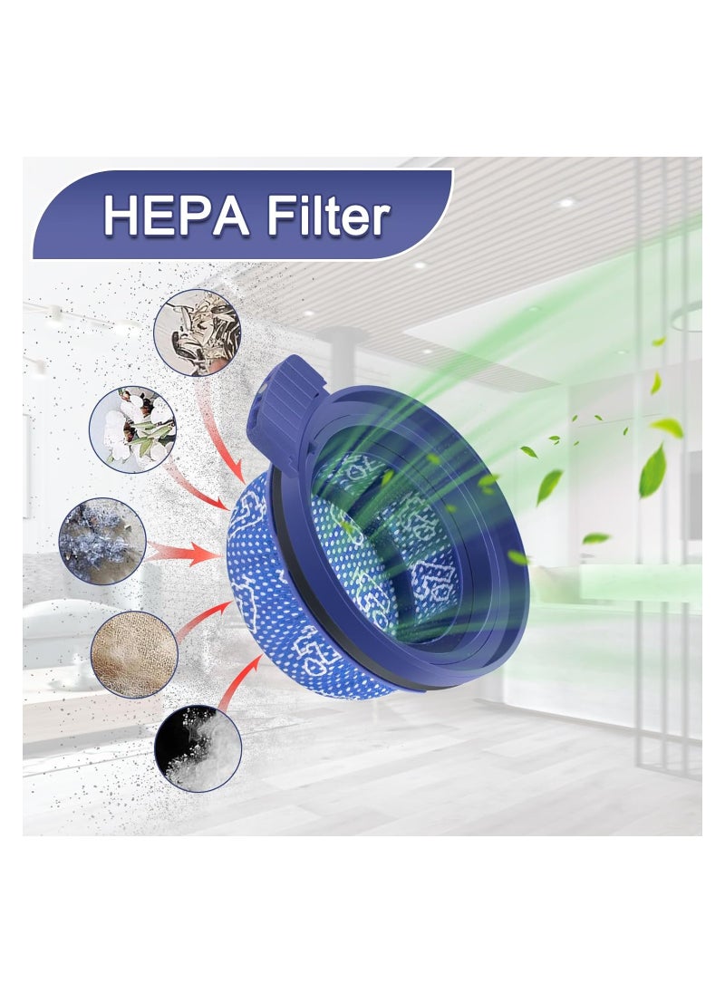 SYOSI 2 Pack Vacuum Filters Replacement Parts Vacuum Cleaner Washable Micro Filters Filters for Samsung BESPOKE Jet VS20A958FWN, VS20A95923B/AA, VS20A95923N/AA, VS20A95923W/AA Cordless Stick Vacuum  - Image 5