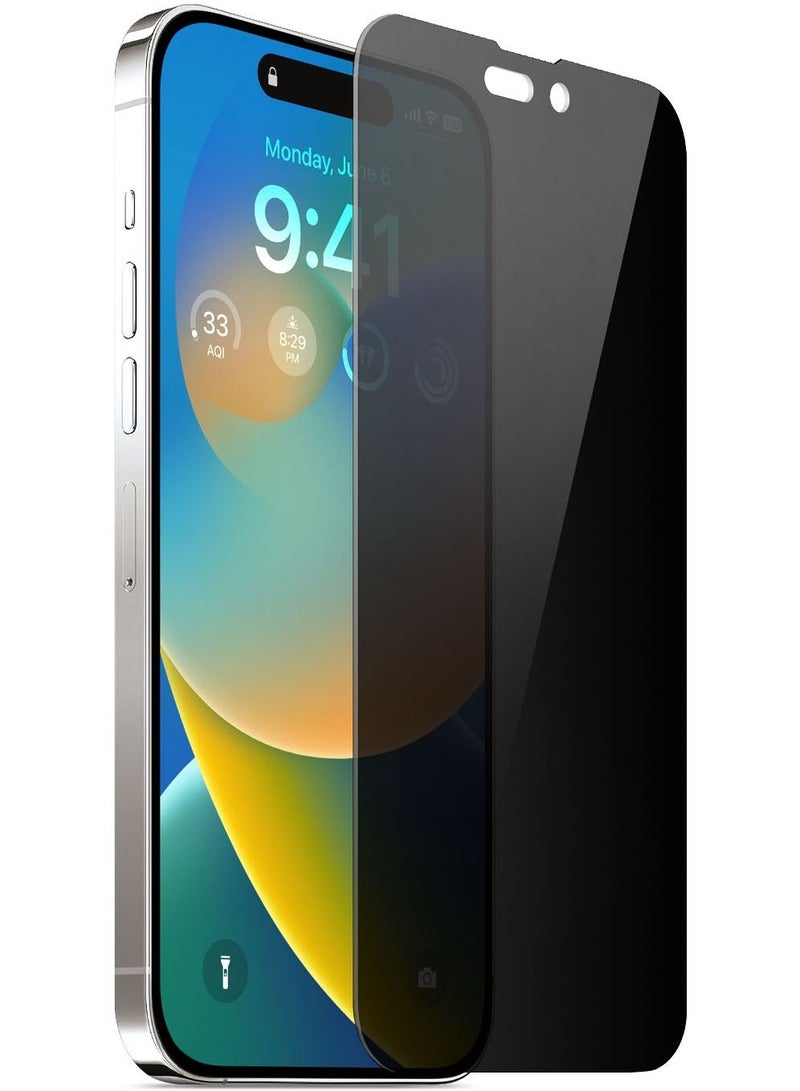 Elago Privacy for iPhone 14 Pro MAX Privacy Premium Tempered Glass Screen Protector - Image 1