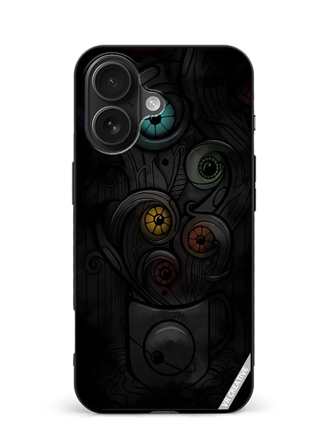 Protective Case Cover For Apple iPhone 16  Design Multicolour