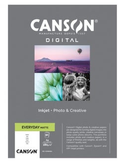 CANSON Digital Everyday Matt A4 50 Sheets  - Image 1