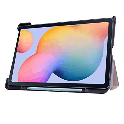 ProElite Smart Flip case Cover for Samsung Galaxy Tab S6 Lite 10.4 Inch 2024 SM-P610/P615 with S Pen Holder (Also Supports S Pen Magnetic Attachment), Grey - Image 2