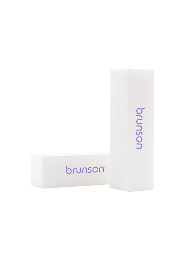brunson Buffer, Polisher Sponge Sanding Block Files Manicure, Pedicure Grinding And Nail Art Tools, EB-402W-1  - Image 1