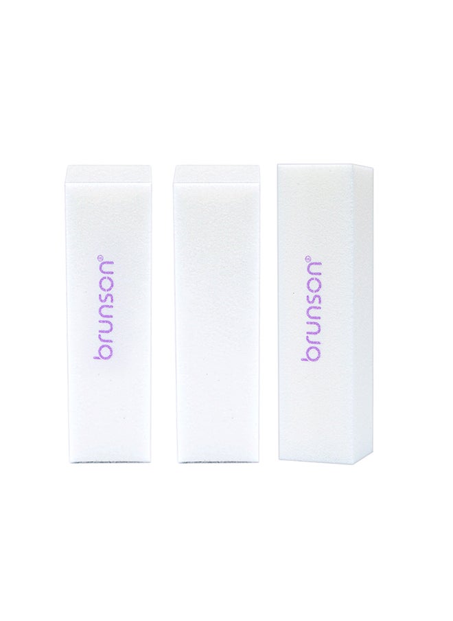brunson Buffer, Polisher Sponge Sanding Block Files Manicure, Pedicure Grinding And Nail Art Tools, EB-402W-1  - Image 4