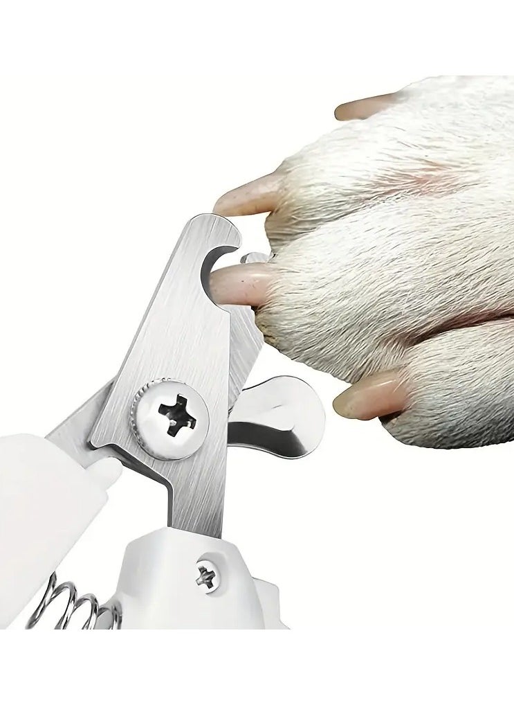 Goolsky Premium Metal Dog Nail Clippers - Professional Pet Claw Trimmer for Small to Medium Dogs - Non-Slip Handle, Sharp and Durable - Easy and Safe Grooming Tool - No Battery Needed  - Image 5