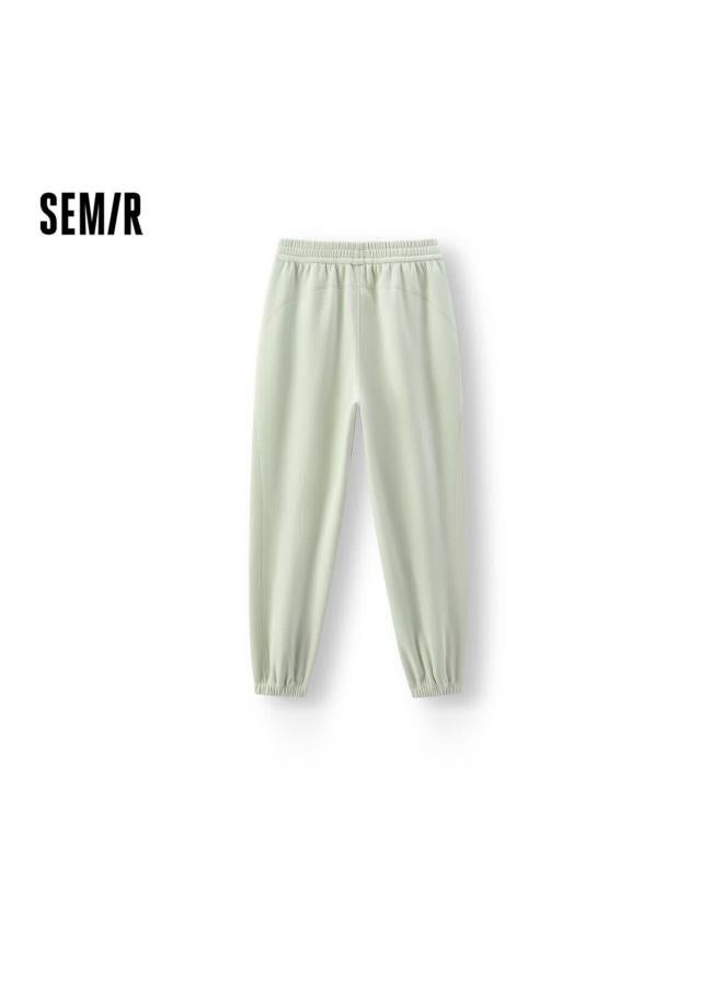 Semir Women's Winter Fleece Anti-static Loose Split Jogger Pants Sports Style 109725127004 - Image 1
