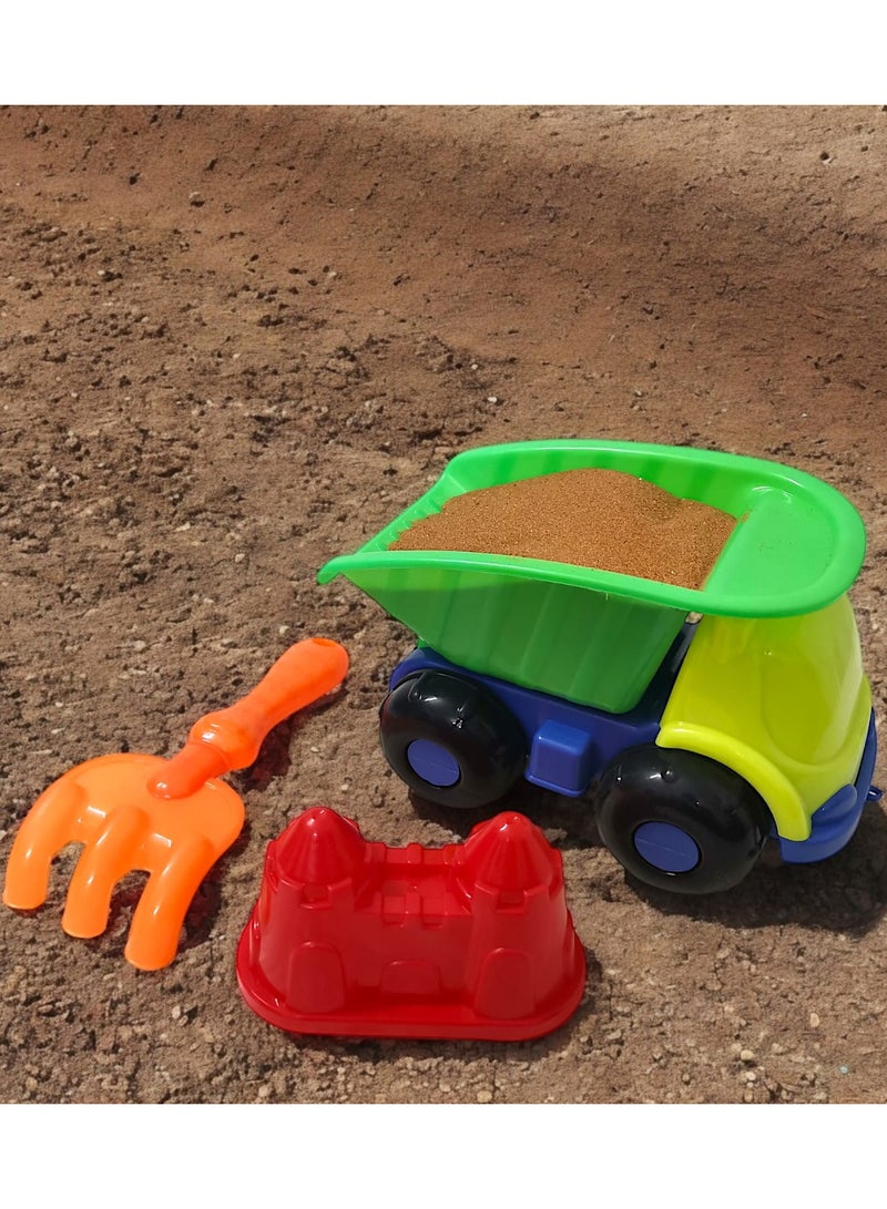 Crater Complete children's play set consisting of 10 kg of washed and dried natural sand, ideal for the sandbox, a children's sand barrier, and a sand flipper for playing with the sand.  - Image 5