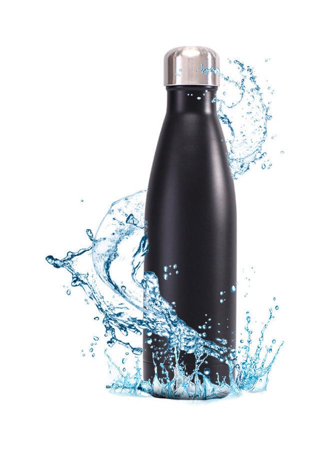 NIBEMINENT 500ML Stainless Steel Vacuum Insulated Water Bottle Cola Shape Keep 12 Hours Cold & Hot Reusable Metal Leak-Proof Sports Flask 28*8*9cm  - Image 1