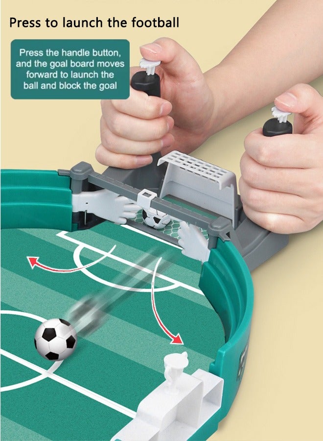 Mini Table Soccer Game Easy Installation Interactive Soccer Game Safe Sturdy Football Parent-Child Game for Children Party Gifts - Image 2