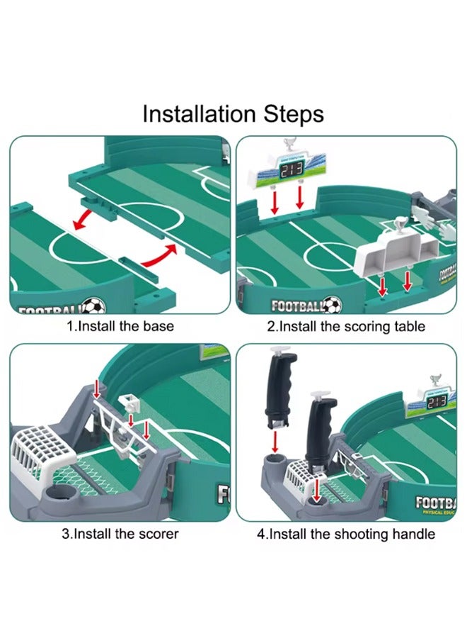 Mini Table Soccer Game Easy Installation Interactive Soccer Game Safe Sturdy Football Parent-Child Game for Children Party Gifts - Image 5