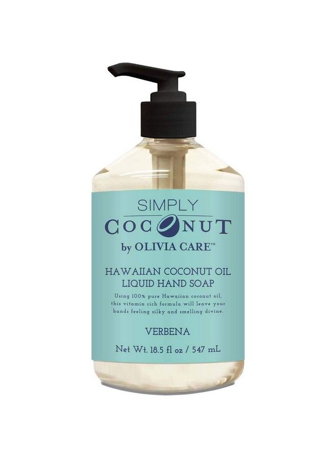 Olivia Care صابون يد سائل برفان الليمون وجوز الهند. تنظيف طبيعي مكافحة الجراثيم مرطب غسول يدين للمطبخ والحمام برائحة لطيفة وخفيفة 18.5 أونصة - Image 2