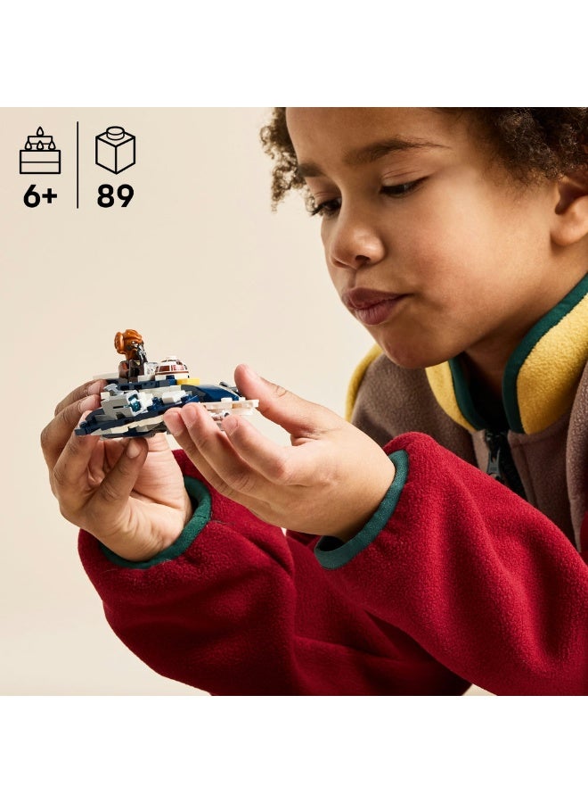 ليغو لعبة المقاتلة الصغيرة لمقاتلة الجيداي بلو كون™ من ليغو® Star Wars™‎‏ 75400 - Image 3