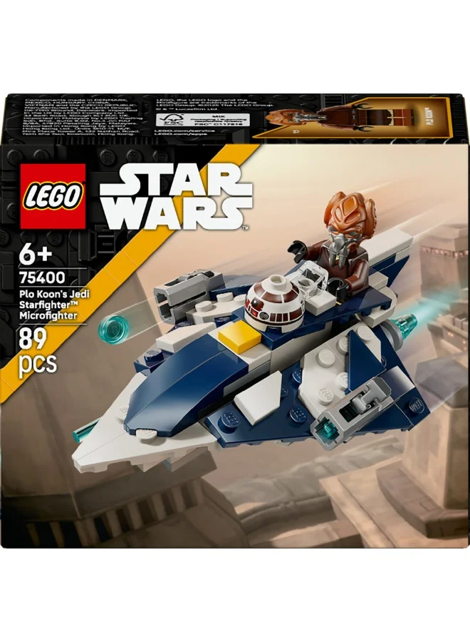 LEGO Star Wars Tm Plo Koon'S Jedi Starfighter™ Microfighter 75400 (89) Pieces