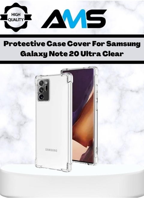 غطاء حماية واقي لهاتف Samsung Galaxy Note 20 Ultra Clear