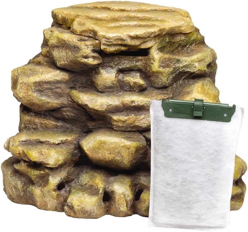 Tetra Decorative ReptoFilter for Turtles, Frogs, and Newts - 55 Gallon Terrarium Filtration & Waterfall - Image 3