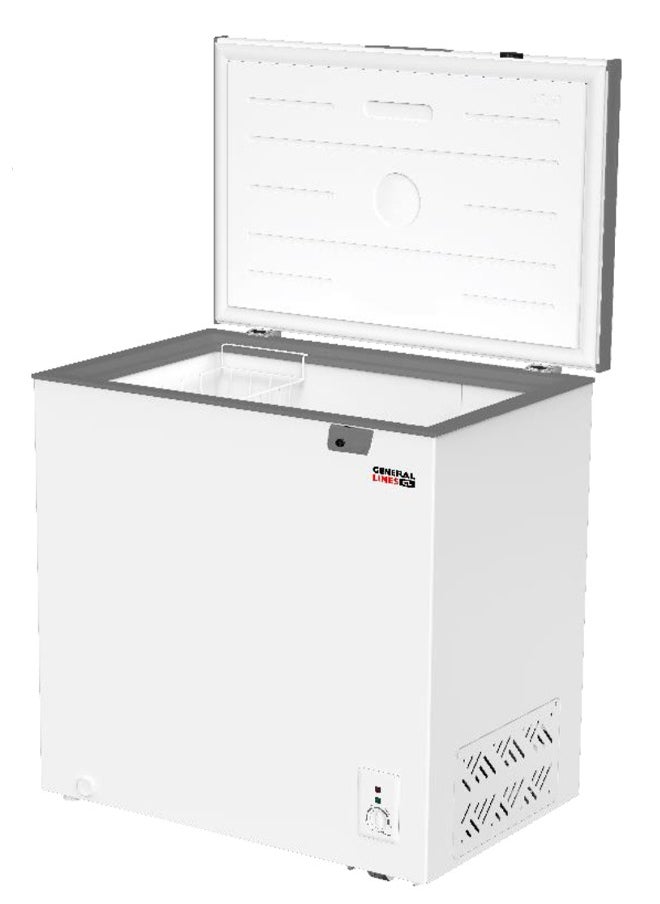 General Lines - Dual Temperature - Chest Freezer - 7 CFT - 199L - White - GLCF201D - Image 1