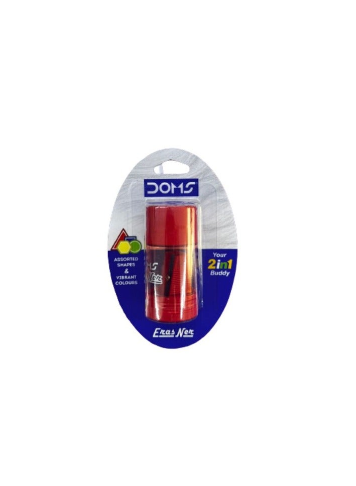 DOMS Set of Eraser & Sharpener, Assorted Shape - Image 2