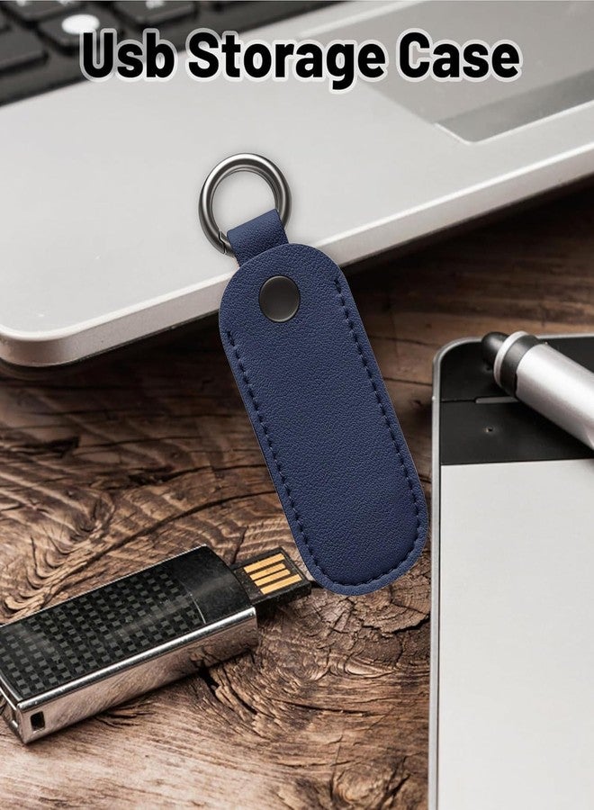Zbdroxygen Pendrive Case, Pendrive Box Case, Dark Blue Pen Drive Case, Compact and Portable Design for Organizing Pendrives, Suitable for Tech Professionals, Students and Travelers - Image 5